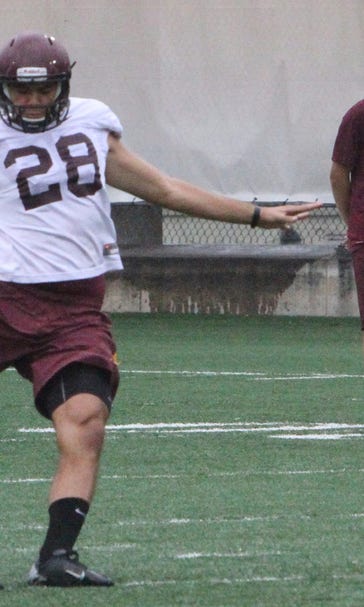 Gophers kicker Santoso is 'Big Man' with big leg